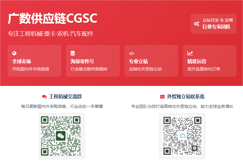 工程機(jī)械怎么做外貿(mào) 工程機(jī)械怎么做出口 康明斯Cummins零件號(hào) 0111 